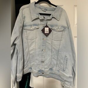 Plus Size Jean Jacket